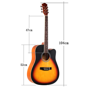 <span class=keywords><strong>Precio</strong></span> al por mayor de tilo Material <span class=keywords><strong>guitarra</strong></span> acústica 41 pulgadas fabricación en China - Product Image 6