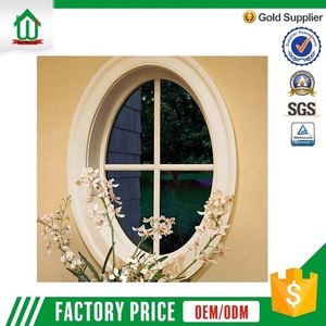 Fenêtre ronde/circulaire WANJIA personnalisée en aluminium/UPVC/PVC - Product Image 6