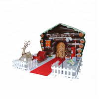 Gonflable noël grotte du père noël/Père Noël Gonflable Grotte Tente/maison De noël Gonflable à vendre