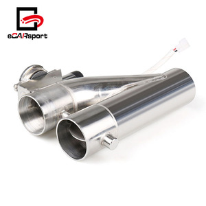 ECARsport 2.5 "<span class=keywords><strong>3</strong></span>" Kit de découpe d'échappement électrique Tuyau en Y avec double système de valve Interrupteur Kit de télécommande - Product Image 2