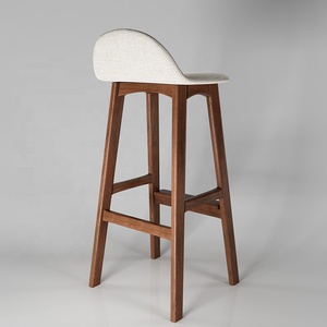 Jasiway moderno suave cojín <span class=keywords><strong>del</strong></span> asiento de madera taburete para bar - Product Image 4