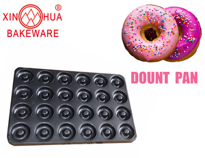 แม่พิมพ์โดนัทขายดี ถาดอบเคลือบซิลิโคนกันติด ถาดอบขนมโดนัท - Product Image 3
