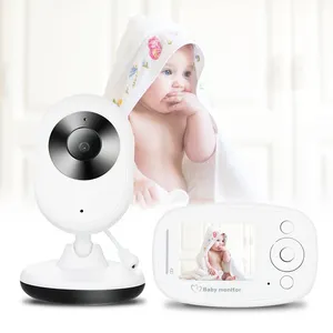 كاميرا مراقبة الطفل الصوت مراقبة الطفل لمسافات طويلة 2.4 "السفر فيديو مراقبة الطفل للرؤية الليلية