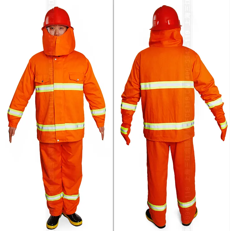 fire suit/fireproof clothing/firefighting suit supplier