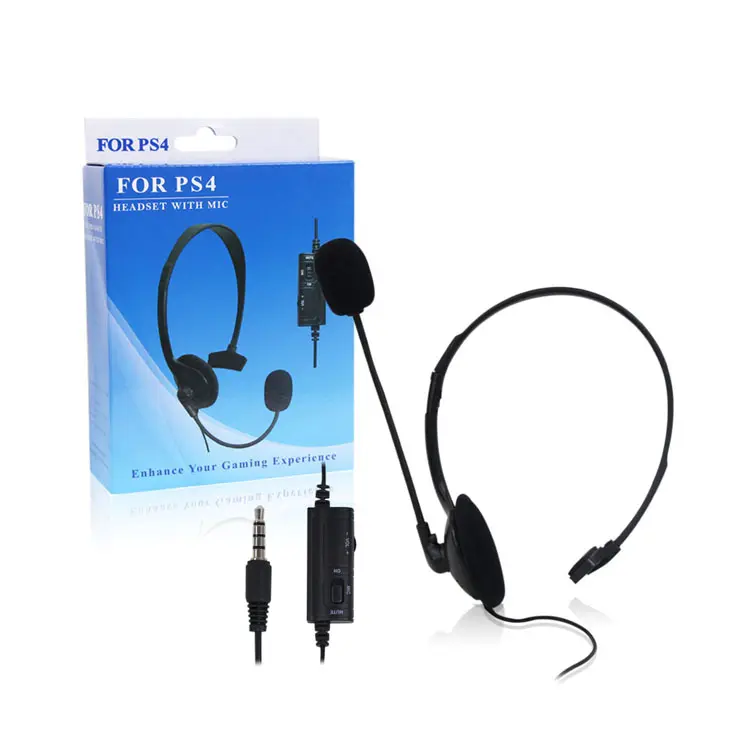 Einseitiges kleines Original-Headset für Kopfhörer mit Sony PS4-Konsole