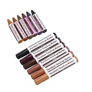 Kit de réparation de meubles Marqueurs pour <span class=keywords><strong>bois</strong></span> - Ensemble de 17 - Marqueurs et bâtonnets de cire avec kit d'aiguisage, pour les taches, les rayures, les sols en <span class=keywords><strong>bois</strong></span>... - Product Image 5