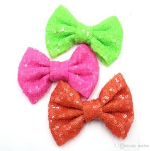 4 Inch/3 Inch DIY <strong>Sequin</strong> <strong>Headbands</strong> for Kids 38 Colors Wedding Accessories Hair Bows without Clip for Baby Girls for Weddings - Product Image 5