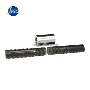 Lenton standard rebar coupler with thread