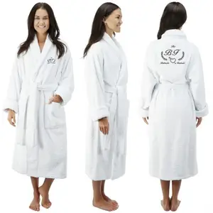 O-Tek Certificated xxl waffle bath robe hotel bathrobe set cotton bathrobe wholesale
