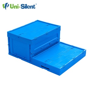 <span class=keywords><strong>Uni</strong></span>-silencio apilable de plástico contenedor de carga media de almacenamiento cajas LX604032C - Product Image 2