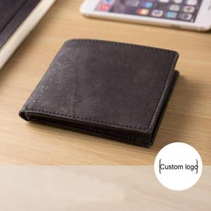 <span class=keywords><strong>Portefeuille</strong></span> en cuir Vegan pour hommes, <span class=keywords><strong>portefeuille</strong></span> pliable à double poche avant, minimaliste en <span class=keywords><strong>liège</strong></span> - Product Image 5