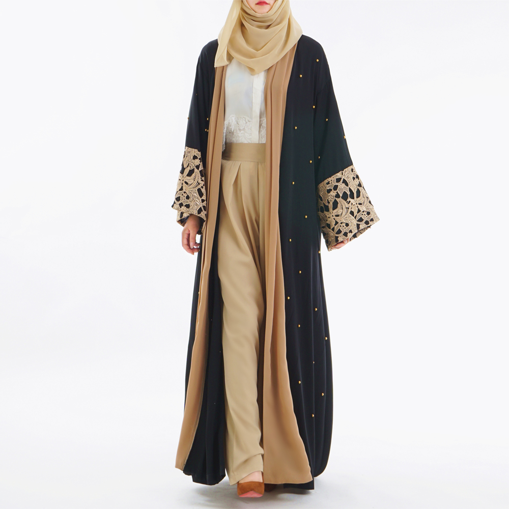 2019 neue ankunft moderne neueste burka designs muslimischen kimono dubai abaya mit nida stoff