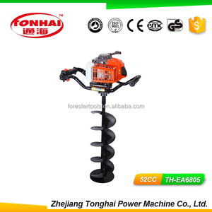 Th-ea6805 52CC de gas del poste excavadora de hoyos para árbol de trasplante grande barrena - Product Image 1