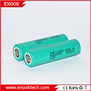Rechargeable batterie d'origine Samsung 20r li-mn li ion batterie 18650 3000 mah 3.7 V batterie - Product Image 3