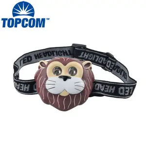 Promotional gift animal shape led kids headlamp animal headlamp for kids