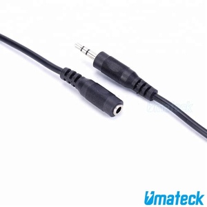 Câble d'extension audio auxiliaire 3.5mm, câble stéréo mâle vers prise audio femelle 3.5mm pour utilisation d'extension de <span class=keywords><strong>casque</strong></span> et d'écouteurs - Product Image 5