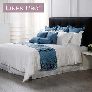 Juego de ropa de cama de algodón satinado, ropa de cama 100% de lujo egipcio, blanco, para Hotel, bajo 60 °C, conforme al estándar de lavado de Hotel, 5% - Product Image 2