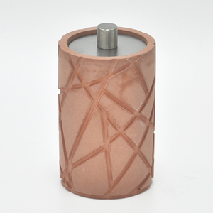 Ensemble d'accessoires de salle de bain 8 pièces en béton naturel - Product Image 5