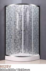 Sonoff — <span class=keywords><strong>cabine</strong></span> de <span class=keywords><strong>douche</strong></span> d'angle <span class=keywords><strong>ronde</strong></span>, au design élégant - Product Image 6