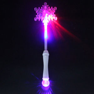 Hadiah Dekorasi Natal Tongkat Cahaya Led, Tongkat Mainan Kepingan Salju - Product Image 3