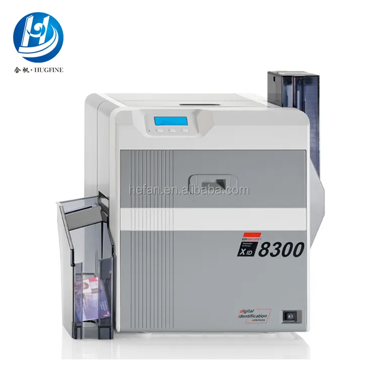 High-Volume 120 cards/hour Output EDIsecure XID 8300 Retransfer Card Printing Machine