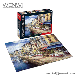 'S 1000 units least wholesale custom cardboard paper puzzle for adults play games - Product Image 6