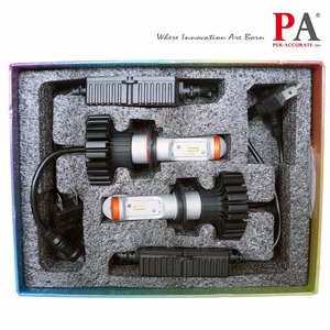 Auto Car Light <span class=keywords><strong>H7</strong></span> LED Headlight 6000K conversione ad alta potenza High Low Beam PA Fanless Design - Product Image 6