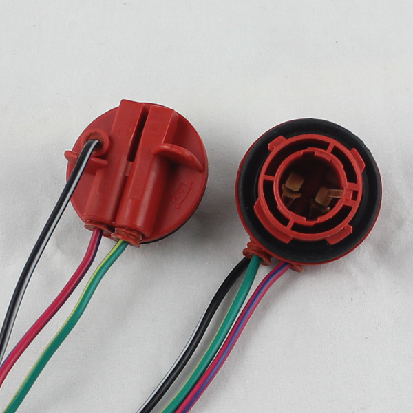 thumbnail image 2 of Tbest Bay15D 1157 Adapter Socket - Iron Core Lamp Holder For Brake Stop Turn Lights 2 of 12