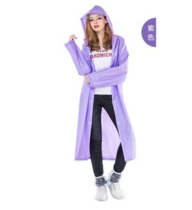 EVA Phụ Nữ/Nam Giới đi tùy chỉnh áo mưa với nút - Product Image 2