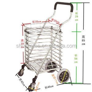 European Style Carrefour Shopping Cart Trolley/warehouse Trolley - Product Image 1