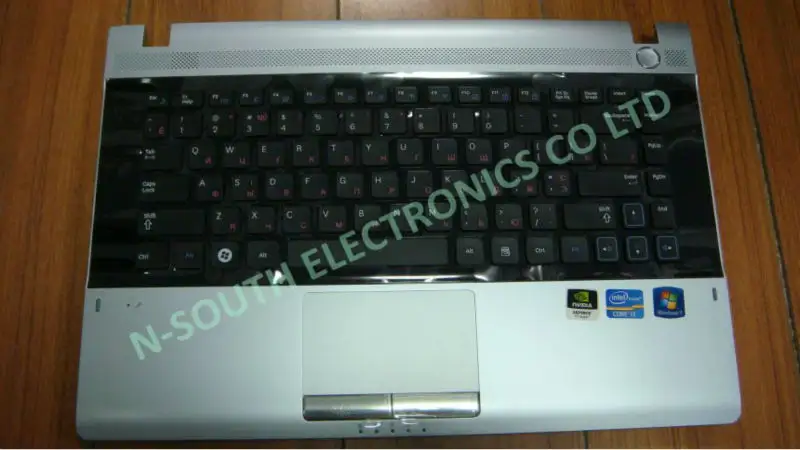 Teclado de laptop para samsung rv409 rv411, rv413, rv415, rv420, e3420, e3415, com concha c ru