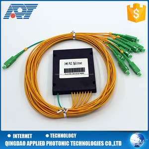Equipos de comunicación óptica 1x8 ABS caja PLC splitter FC/SC/ST/LC/LC de fibra óptica conectores - Product Image 2