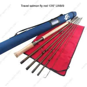 Hot TRAVEL Toray Carbon Fly Rods Với Đôi Xử Lý