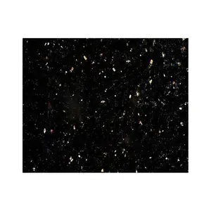 Italiano absoluta de losa negro galaxia granito pulido