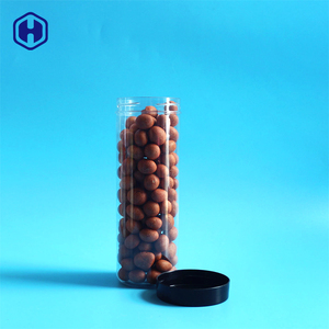 Envase para Alimentos Enlatados, Tarro de Plástico PET de Boca Ancha de 460 ml para Galletas, Dulces y Bocadillos, con Sellado Hermético Libre de BPA - Product Image 6