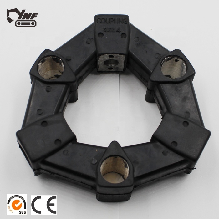 Black Rubber Coupling Replacement for Centaflex Mikipulley Lovejoy Coupling CF-a-004 4A flexible shaft Coupling For Sale