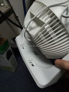 Ventilateur de refroidissement d'<span class=keywords><strong>air</strong></span> Turbo <span class=keywords><strong>Force</strong></span> 2 en 1, blanc ou noir, 8 pouces (20 cm), pour bureau et montage mural, circulation d'<span class=keywords><strong>air</strong></span> - Product Image 5