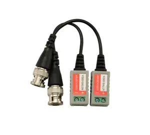 Conector a través de CAT5e Cat6 UTP, cable de vídeo balun