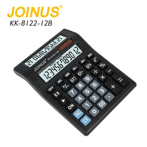 Nouveaux produits, calculatrice électronique solaire à double écran à 12 chiffres, personnalisée pour le bureau, la maison, les étudiants, fournie par l'usine - Product Image 2
