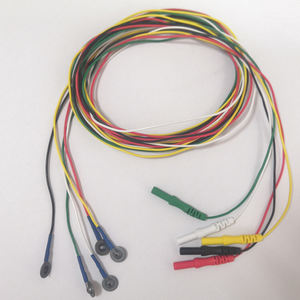 Ce En Nmpa Gecertificeerd 1.5M Wegwerp Ag-Agcl Eeg Disc /Cup Elektroden Din42802 1.5Mm Connector - Product Image 5