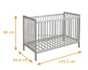 details for baby size bed