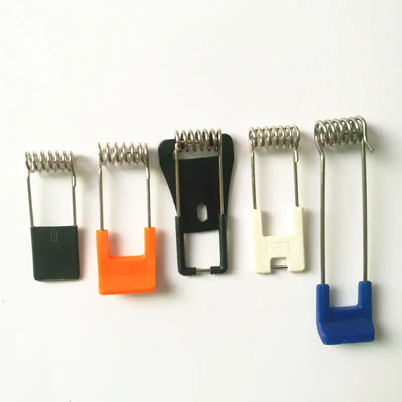 custom LED bule plastic coated torsion spring clips for recessed lighting ceiling spring clips
