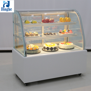 Gabinete de exhibición frontal abierto vertical multicubierta comercial 2025, escaparate de pastel ajustable de 5 pies con luz LED, precio competitivo - Product Image 2