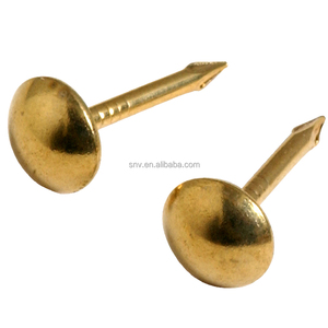 Testa rotonda Tappezzeria Sedia Unghie Push Pin Testa Piatta