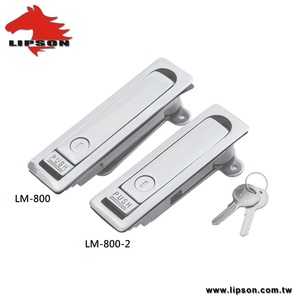 Cerradura de Manija de Puerta Abatible de Acero Inoxidable LM-800-2 para Gabinete Electrónico - Product Image 3