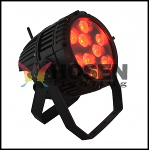 RGBWA UV batería recargable accionado DMX inalámbrico llevó plana par / potencia de la batería LED par luz - Product Image 6