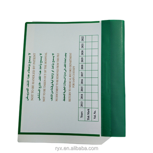 Nhựa y tế bệnh viện tập tin với fastener u clip <span class=keywords><strong>pvc</strong></span> y tế tập tin - Product Image 5