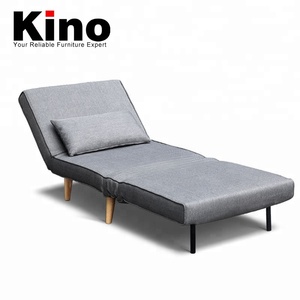 Muebles plegables multifuncionales para el hogar, silla de tela de <span class=keywords><strong>lino</strong></span>, sofá plegable para sala de estar y sofá cama - Product Image 4