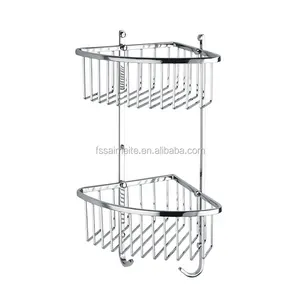 Vdomus 3 Pack Corner Shower Caddy Shelf, No Drilling, Rust Proof