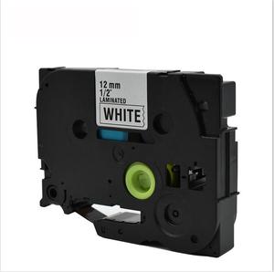 เข้ากันได้สีดำบนสีขาว12มิลลิเมตรลามิเนตเทปฉลากสำหรับ <span class=keywords><strong>Brother</strong></span> <span class=keywords><strong>P</strong></span> <span class=keywords><strong>Touch</strong></span> TZe231พอดี PT-D210 TZE531 TZ เทป - Product Image 1